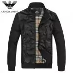 vestes armani hommes dernieres tendances commerciales promotions noir